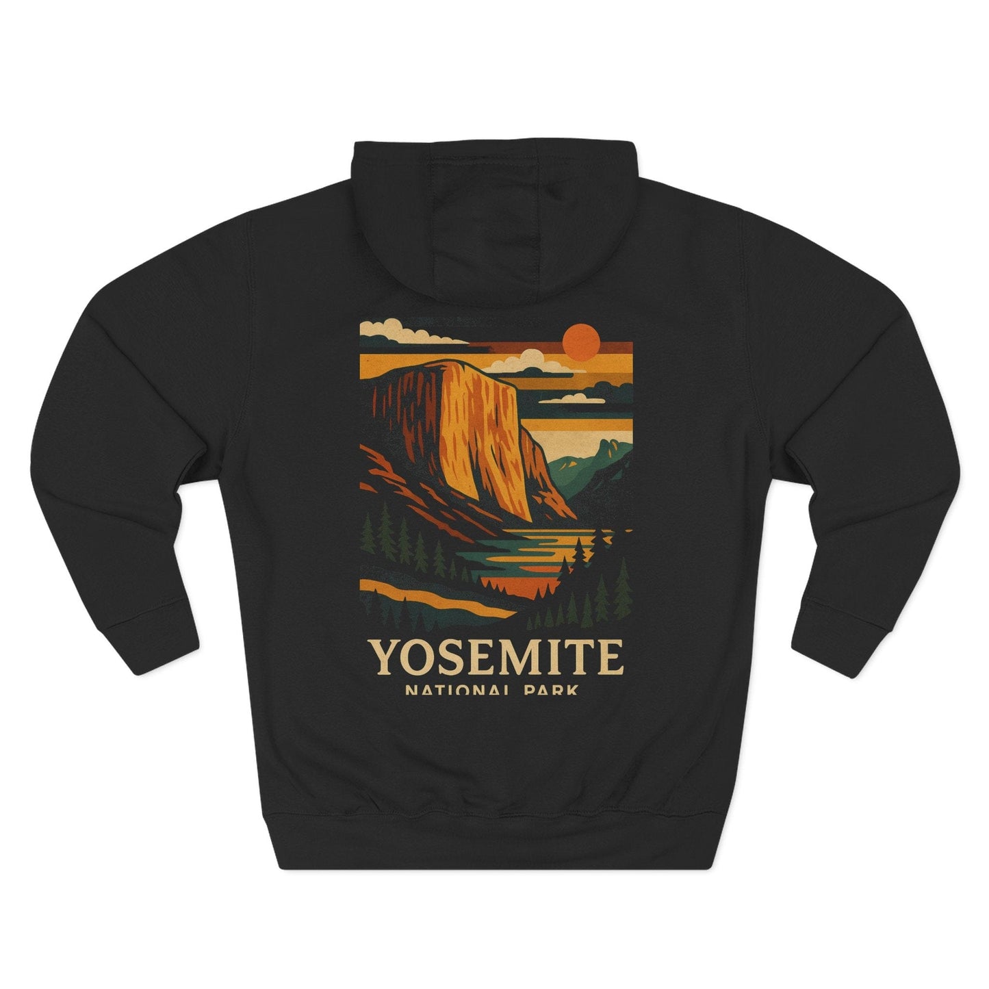 Yosemite national park Tote design hoodie