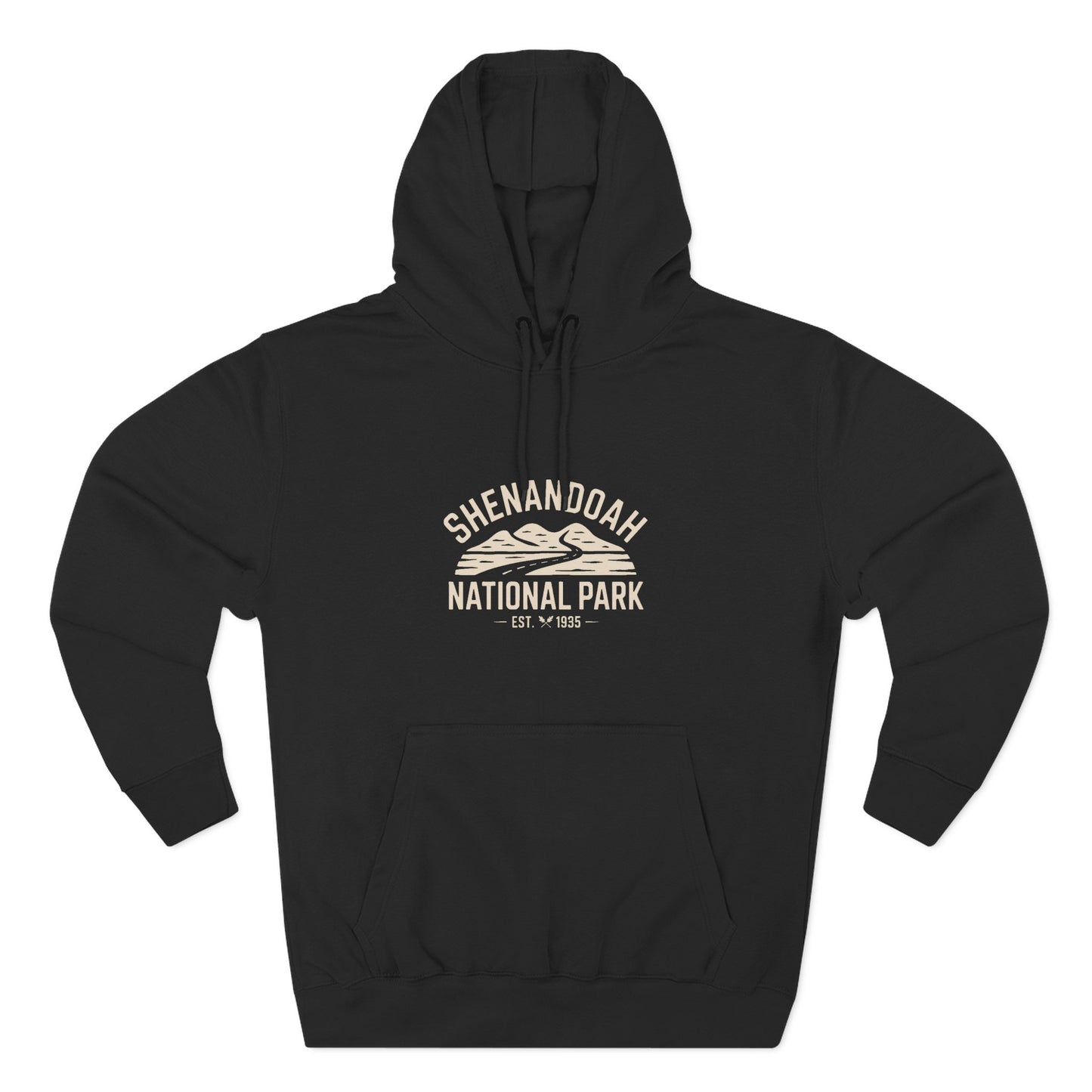 Shenandoah National Park Fleece Hoodie Cotton Blend
