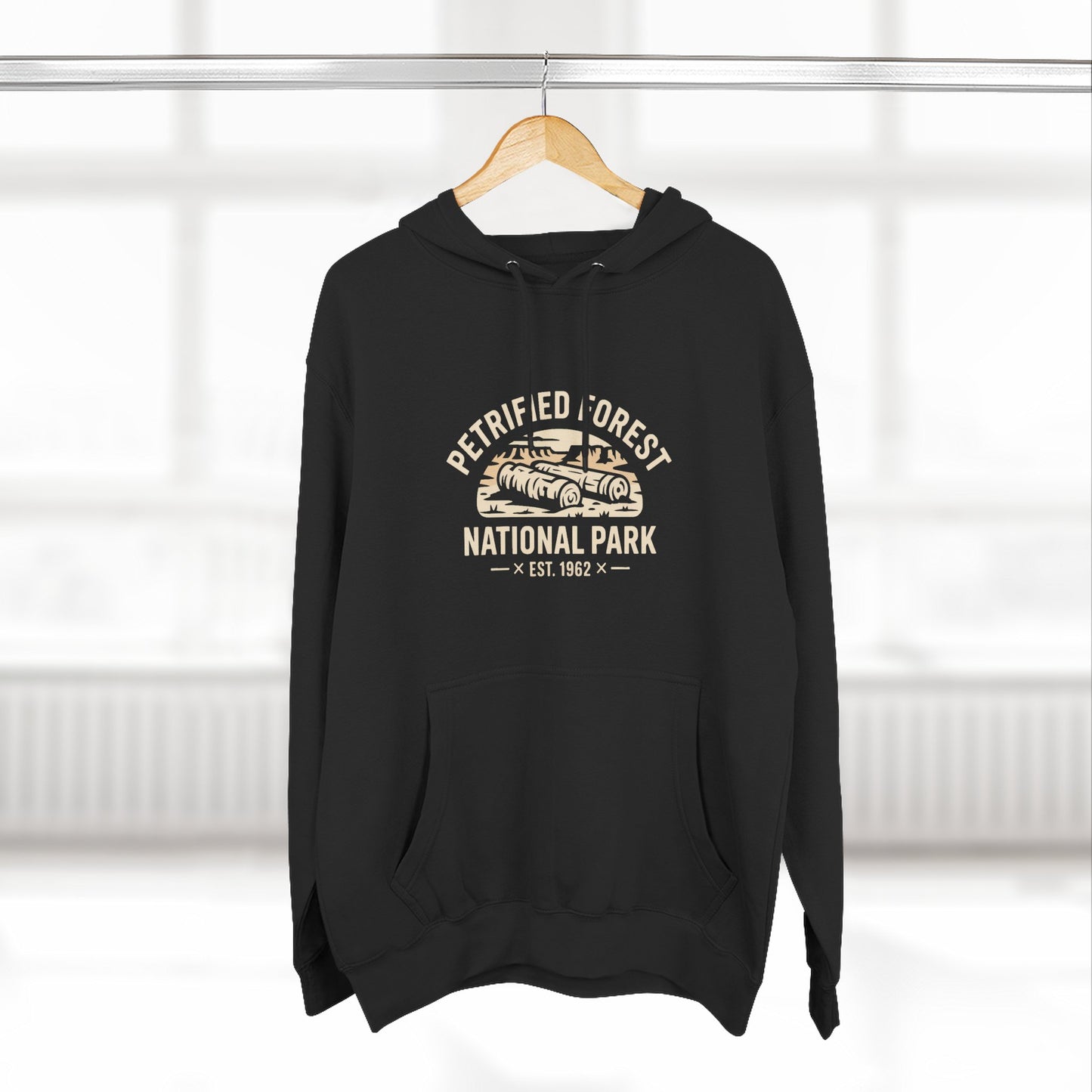 Petrified Forest National Park Fleece Hoodie Cotton