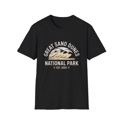 Great Sand Dunes National Park T-Shirt - Retro Logo Design