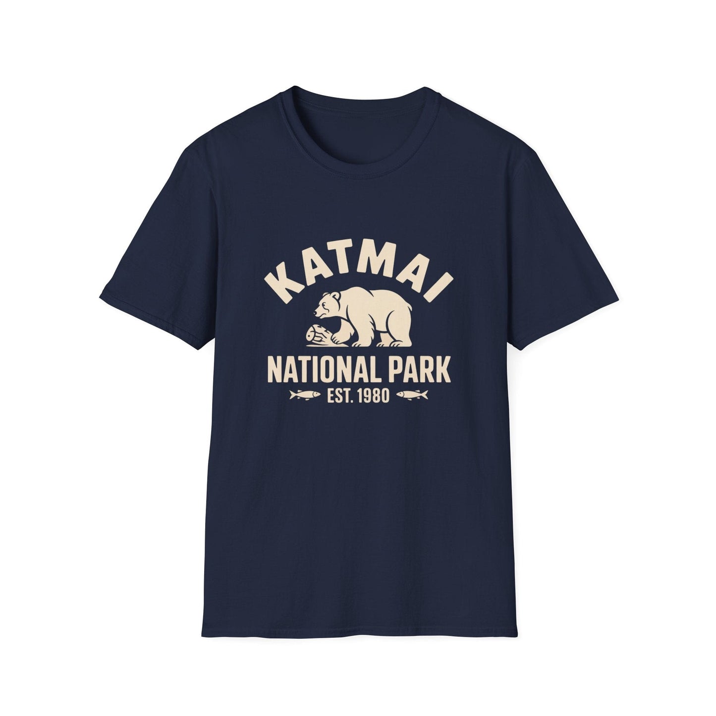 Katmai National Park Bear Graphic Unisex T-Shirt