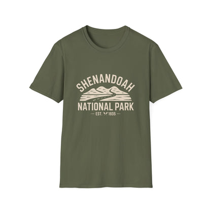 Shenandoah National Park T-Shirt - Retro Design