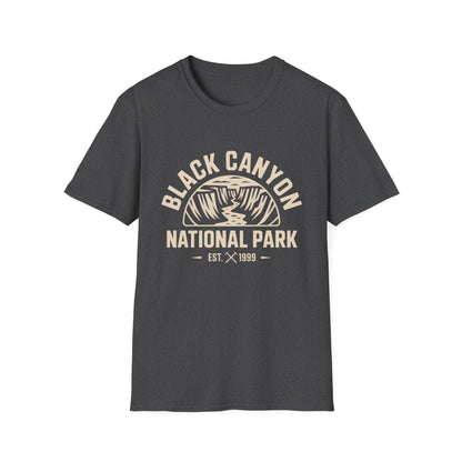 Black Canyon National Park Logo T-Shirt White