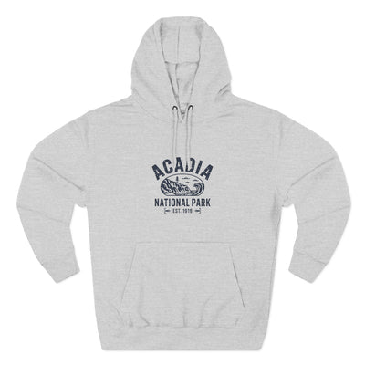 Acadia National Park Fleece Hoodie Ring Spun Cotton