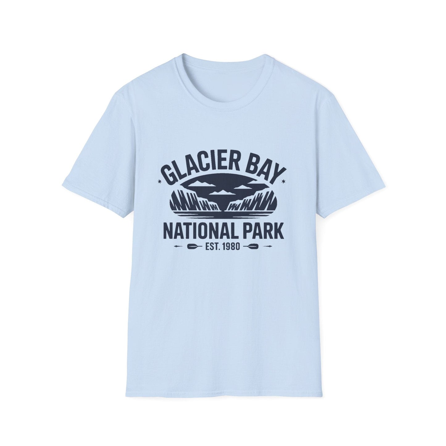 Glacier Bay National Park Logo T-Shirt White