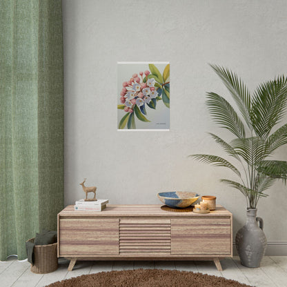 Mountain Laurel Connecticut State Flower Art Print