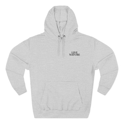 Three-Panel Fleece Hoodie