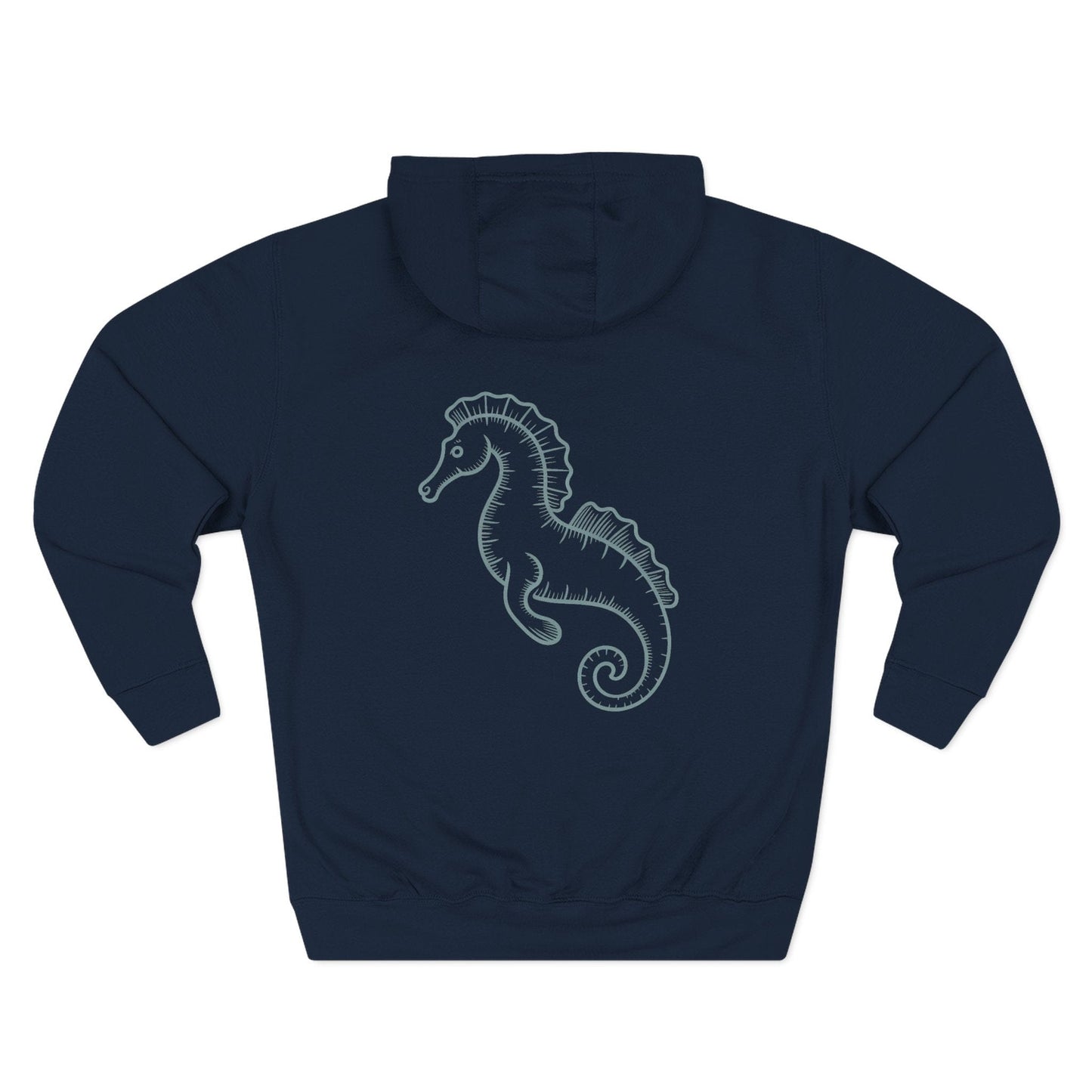 Three-Panel Fleece Hoodie - 0004_1_a-stylized-illustration-of-a-singular-se_kVVP5y8ETFy_BOCHYw2LoQ_75EpC0H_SquRKMhGxb4b3A (Front+Back) - Three-Panel Fleece Hoodie