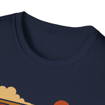 Unisex Softstyle T-Shirt - zion national park (Front Only) - Unisex Softstyle T-Shirt