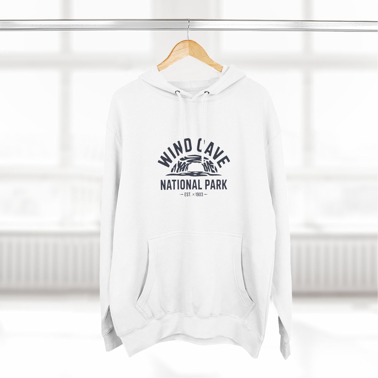 Wind Cave National Park Cotton Hoodie Limited Edition