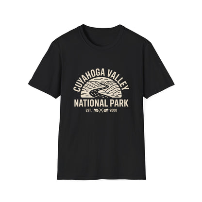 Cuyahoga Valley National Park T-Shirt - Retro Design