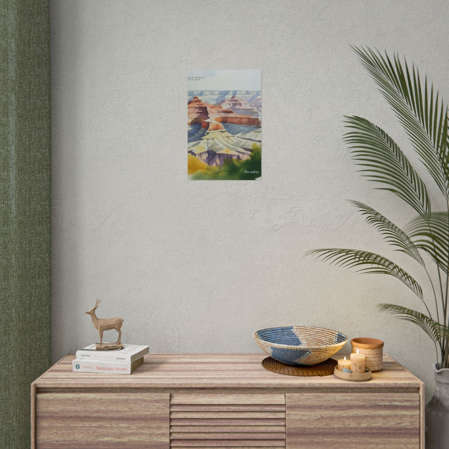Grand Canyon National Park Watercolor Art Print