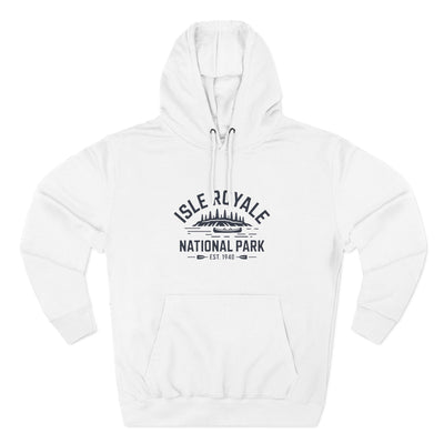 Isle Royale National Park Fleece Hoodie Cotton Blend