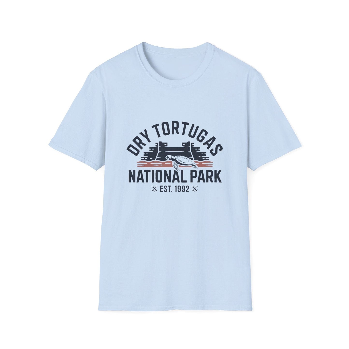 Dry Tortugas National Park T-Shirt with Turtle Design