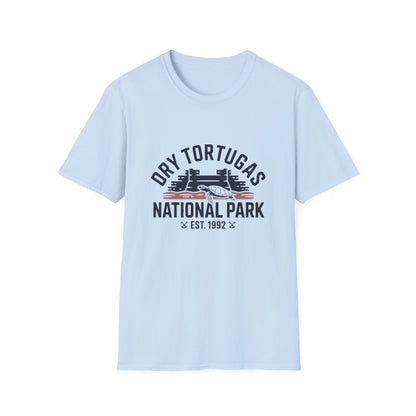 Dry Tortugas National Park T-Shirt with Turtle Design