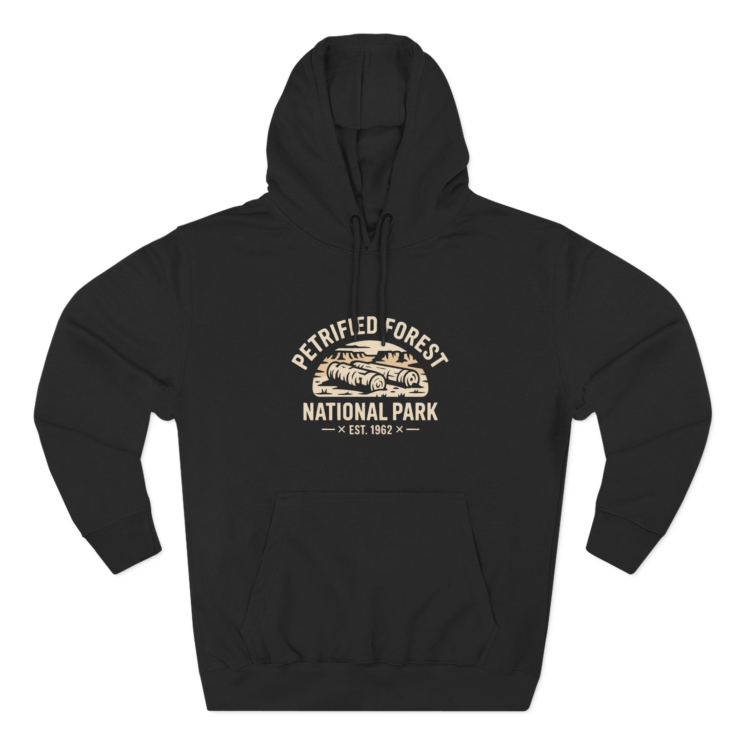 Petrified Forest National Park Fleece Hoodie Cotton