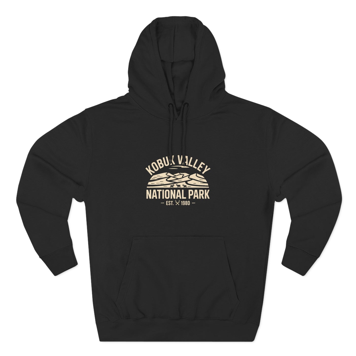 Kobuk Valley National Park Fleece Hoodie Cotton Blend