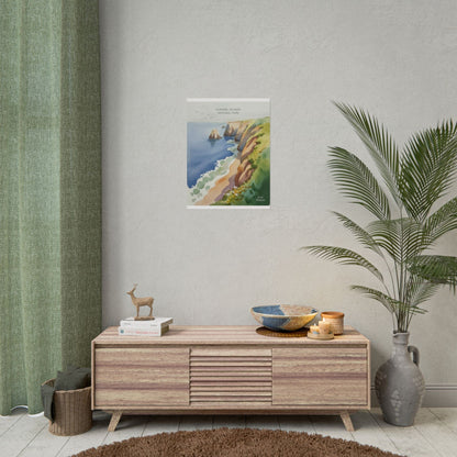 Channel Islands National Park Watercolor Poster Print