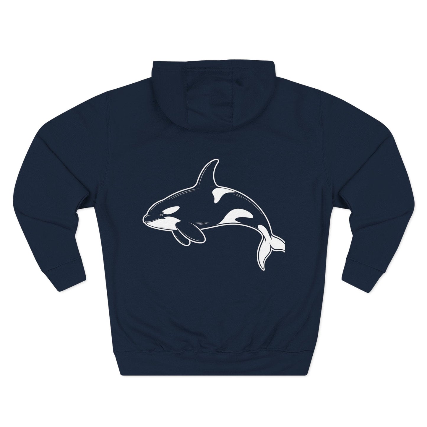 Three-Panel Fleece Hoodie - 0008_1_a-stylized-illustration-of-a-singular-or_TCRvMQ-eRGKrF8C9y3BZpA_6IZWlv1fSkKy4rveTIsr8w (Front+Back) - Three-Panel Fleece Hoodie