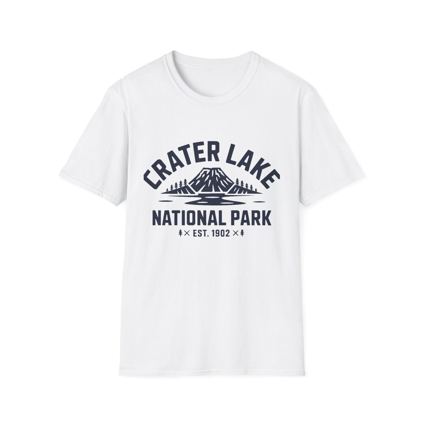 Crater Lake National Park Graphic T-Shirt White