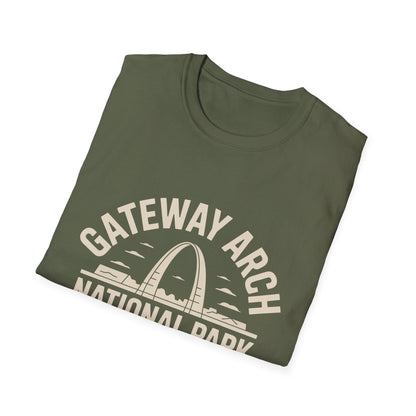 Gateway Arch National Park T-Shirt - Retro Design