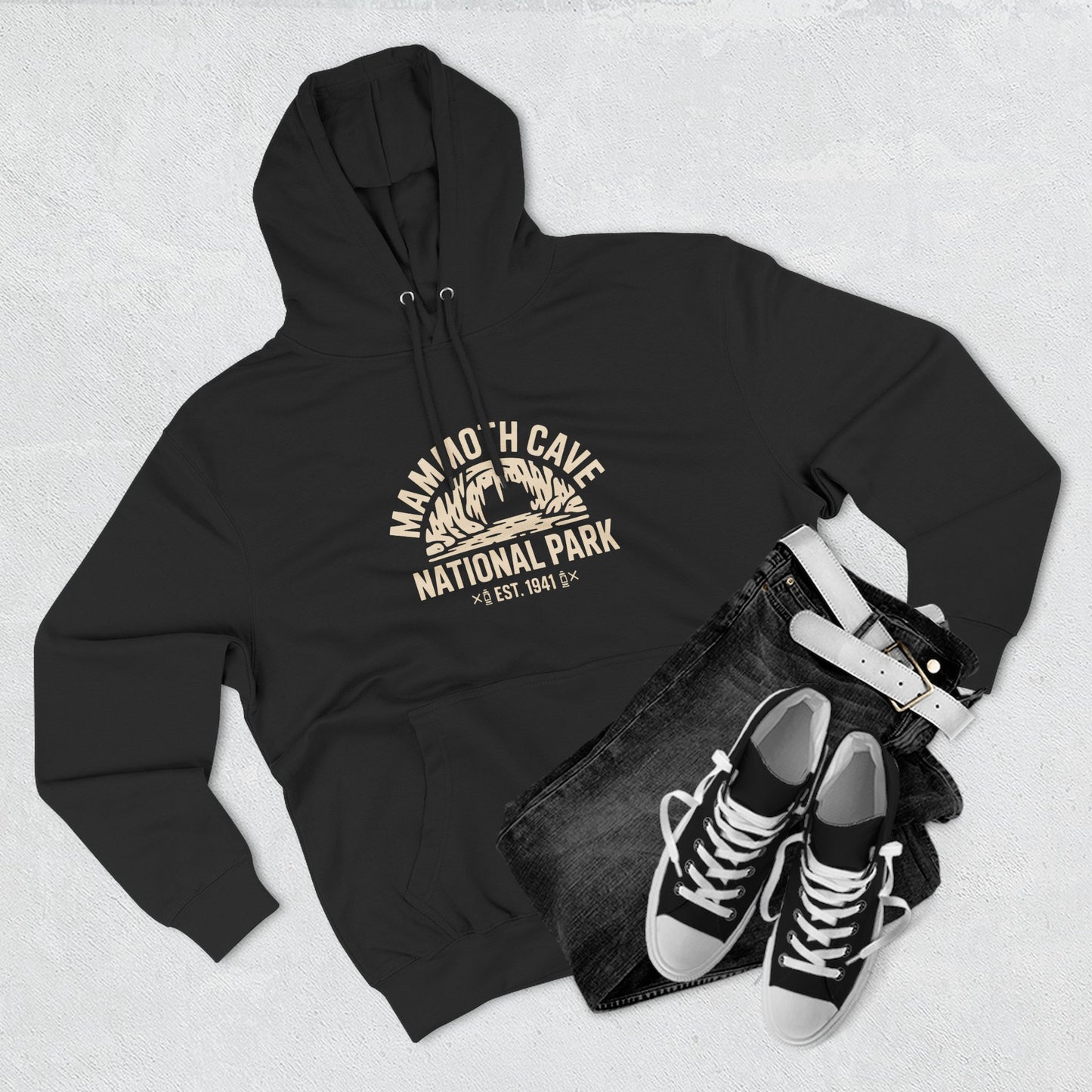 Mammoth Cave National Park Cotton Hoodie Est. 1941