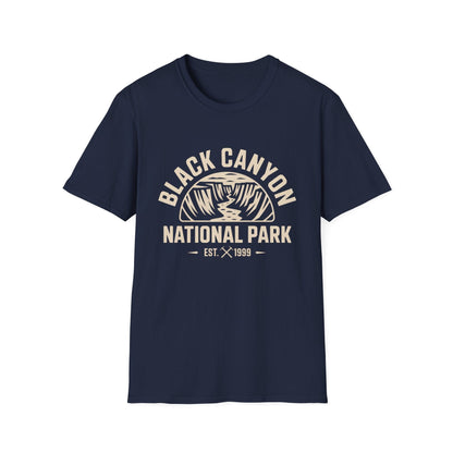 Black Canyon National Park Logo T-Shirt White