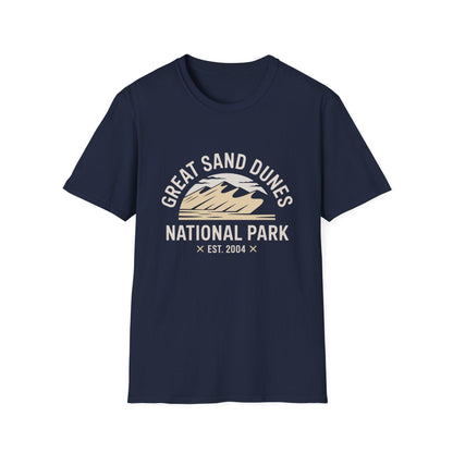 Great Sand Dunes National Park T-Shirt - Retro Logo Design