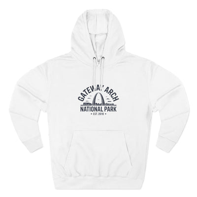 Gateway Arch National Park Hoodie Cotton Blend
