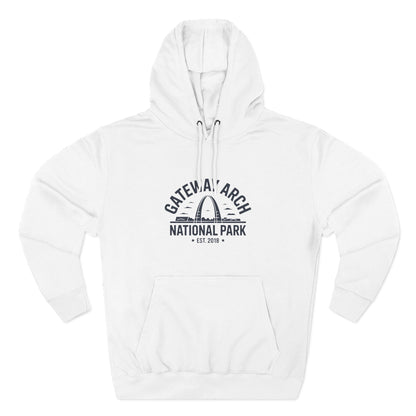 Gateway Arch National Park Hoodie Cotton Blend