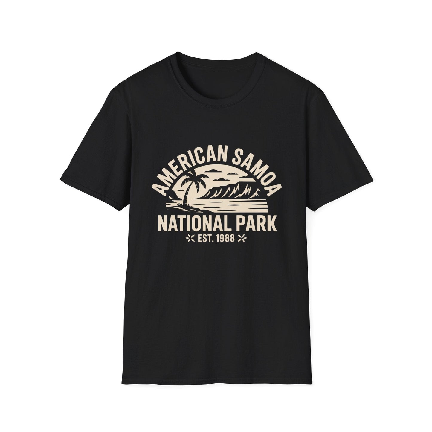 American Samoa National Park T-Shirt - Retro Design