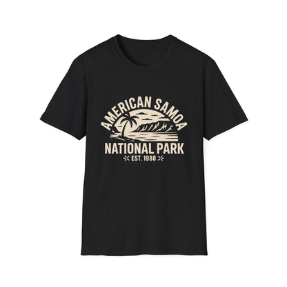 American Samoa National Park T-Shirt - Retro Design
