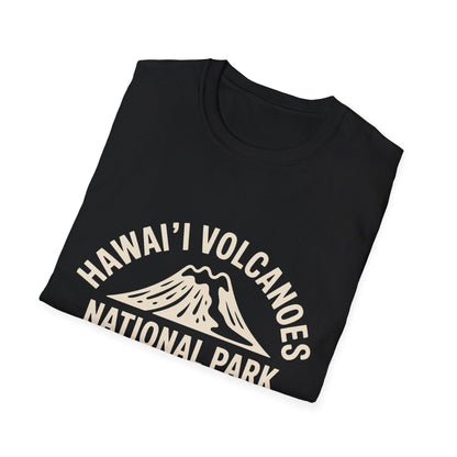 Hawai'i Volcanoes National Park T-Shirt White Cotton