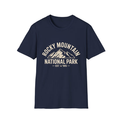 Rocky Mountain National Park T-Shirt - Retro Design