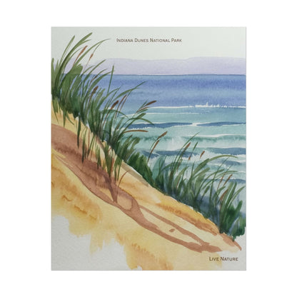 Indiana Dunes National Park Watercolor Print