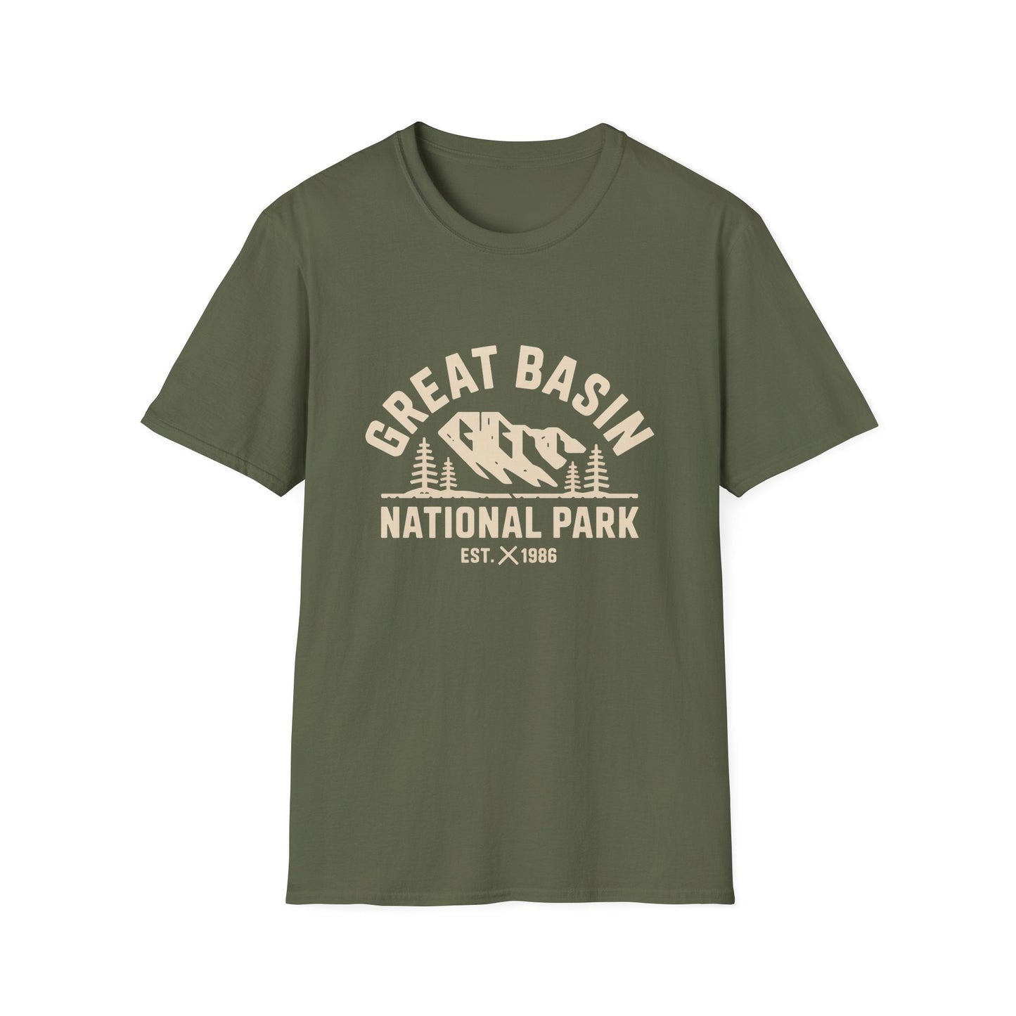 Great Basin National Park Logo T-Shirt - Unisex Softstyle