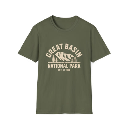 Great Basin National Park Logo T-Shirt - Unisex Softstyle