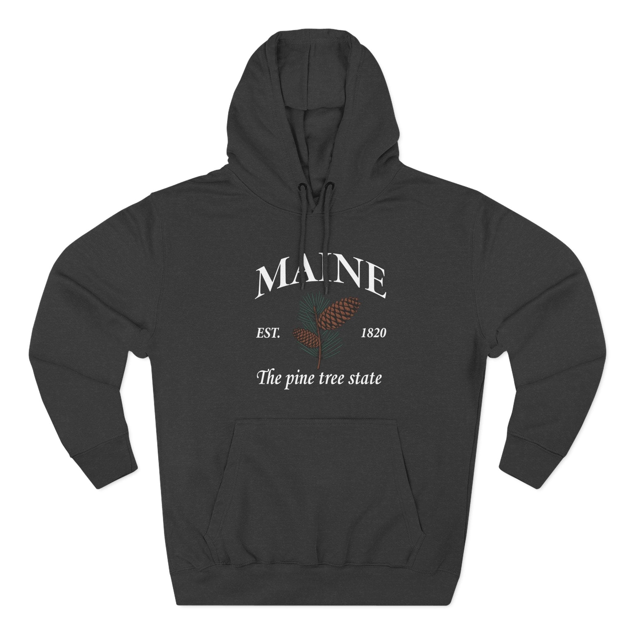Three-Panel Fleece Hoodie - 10 (Front Only) - Three-Panel Fleece Hoodie