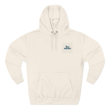 Live Nature Fleece Hoodie Ring Spun Cotton Design
