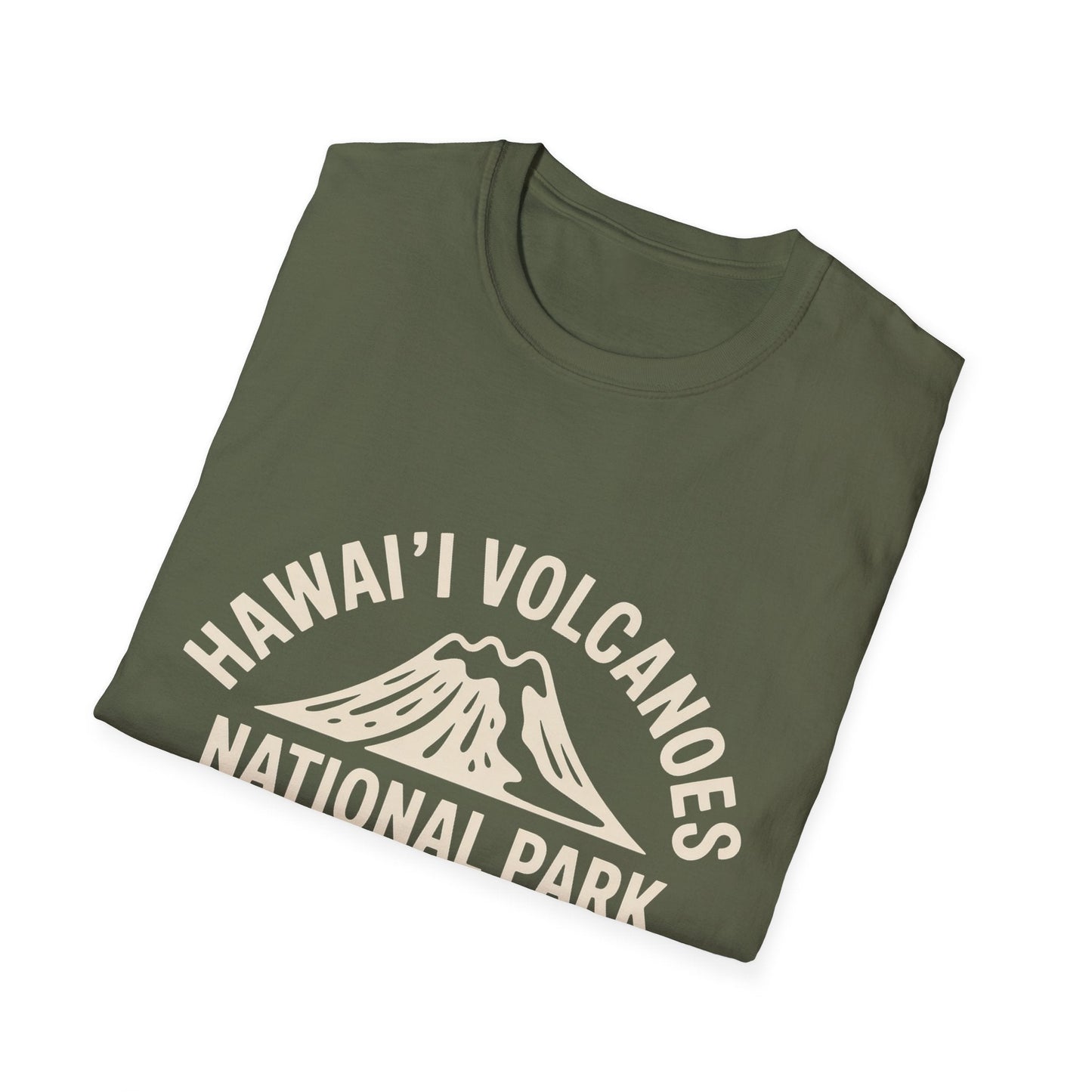 Hawai'i Volcanoes National Park T-Shirt White Cotton