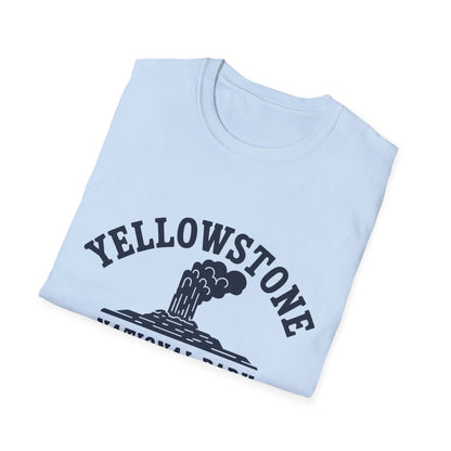 Yellowstone National Park T-Shirt Old Faithful Design