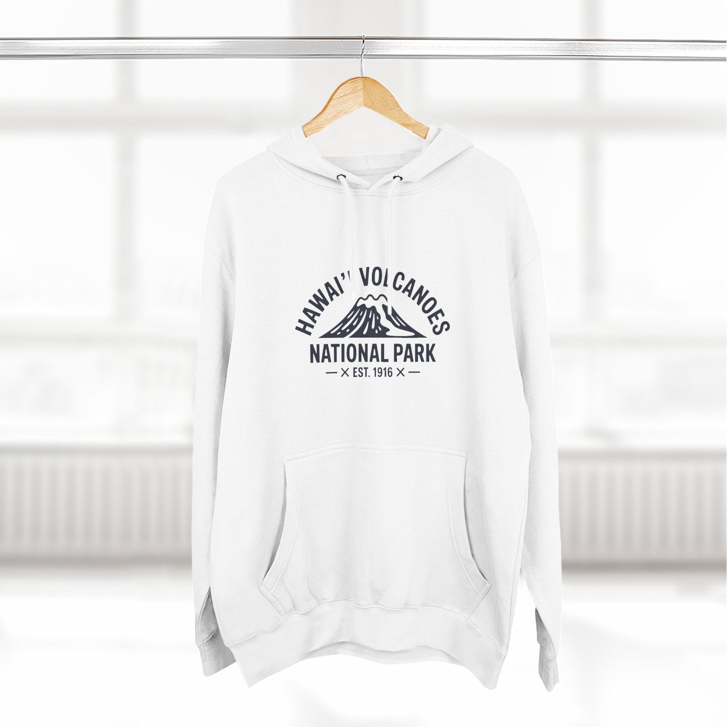 Hawai'i Volcanoes National Park Hoodie Cotton Fleece