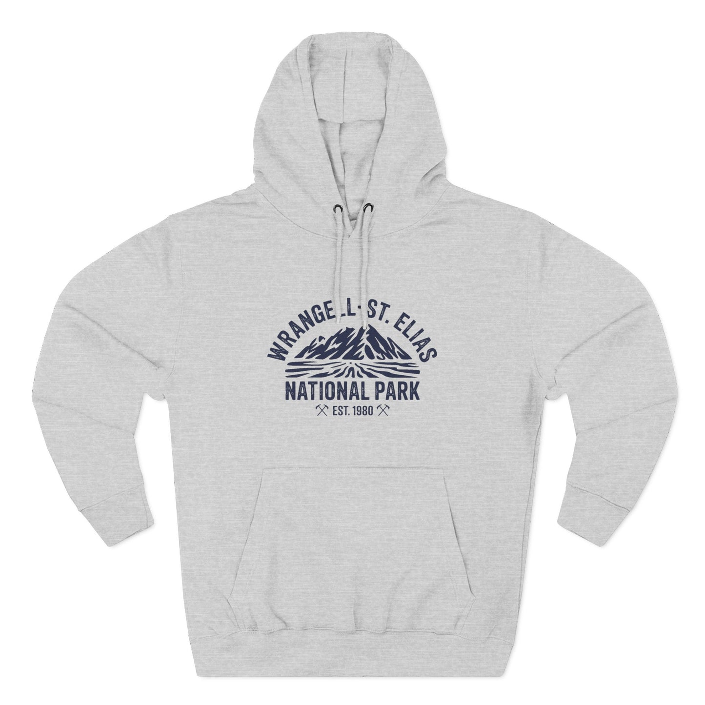Wrangell-St. Elias National Park Hoodie Cotton Fleece