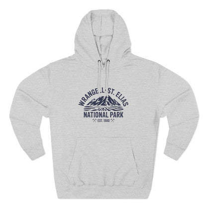 Wrangell-St. Elias National Park Hoodie Cotton Fleece