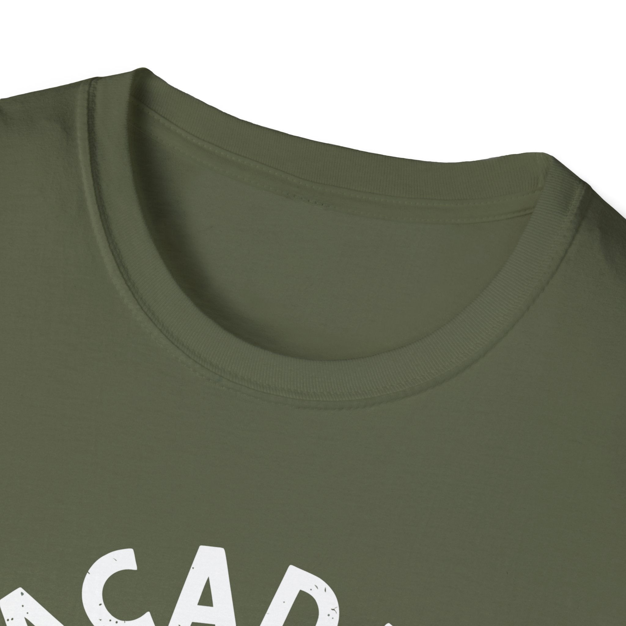 Acadia National Park Tee — Moose Silhouette - Military Green