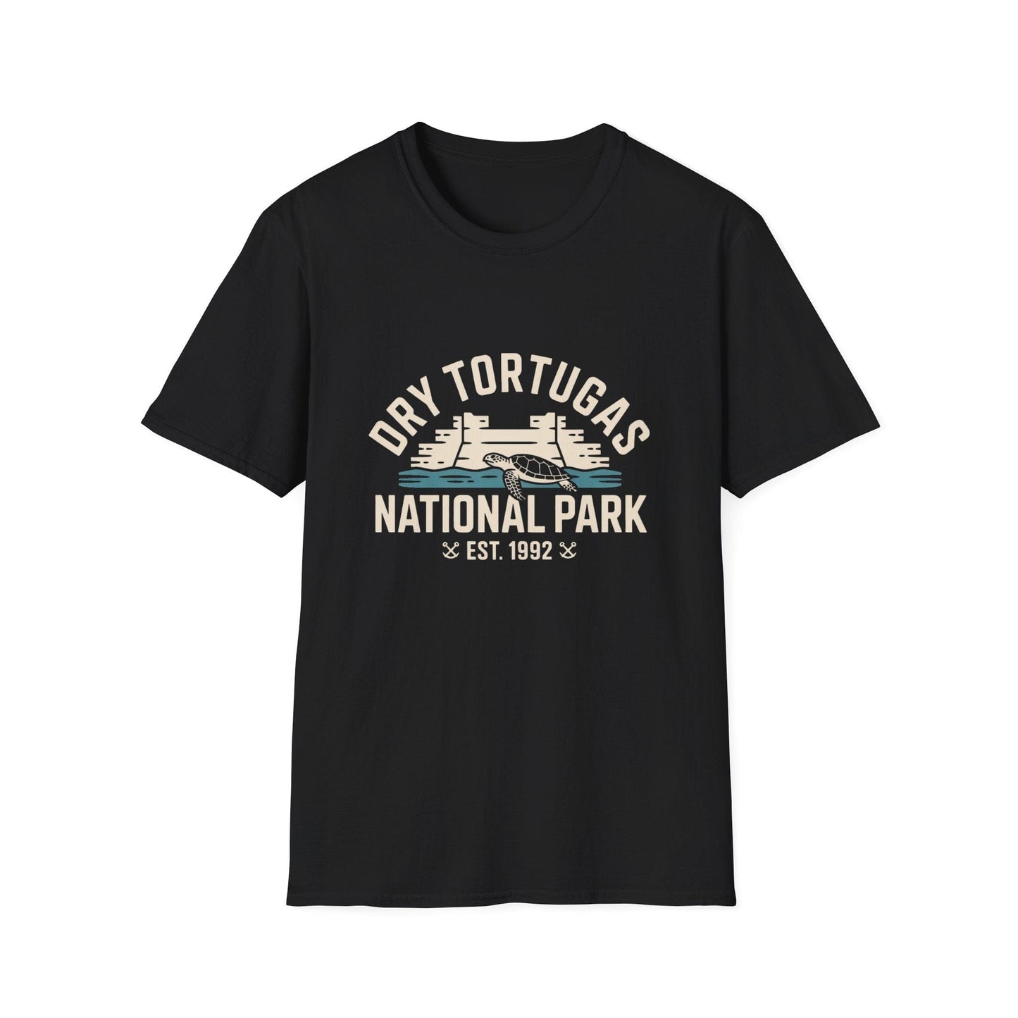 Dry Tortugas National Park T-Shirt with Turtle Design