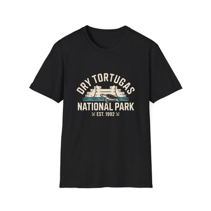 Dry Tortugas National Park T-Shirt with Turtle Design