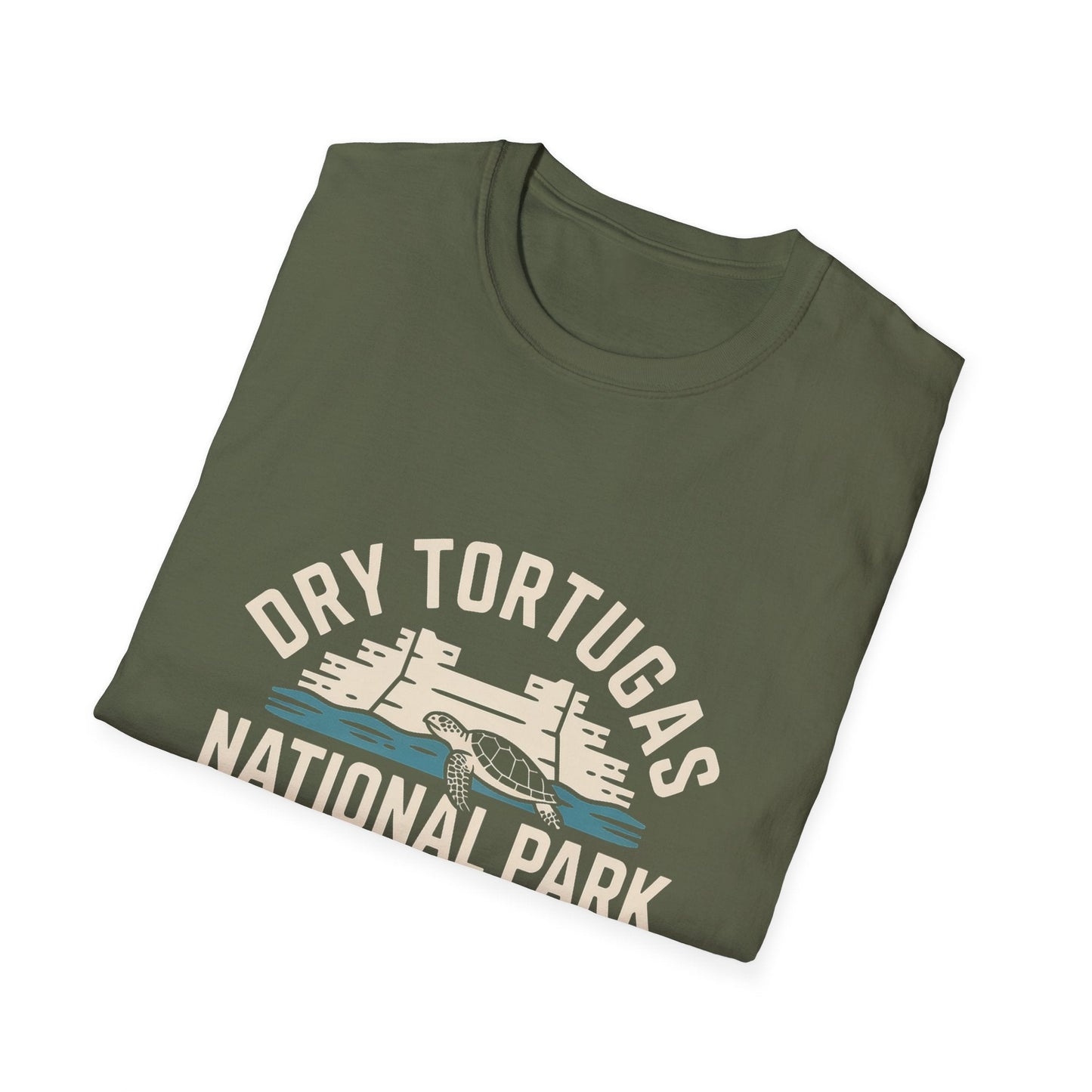 Dry Tortugas National Park T-Shirt with Turtle Design