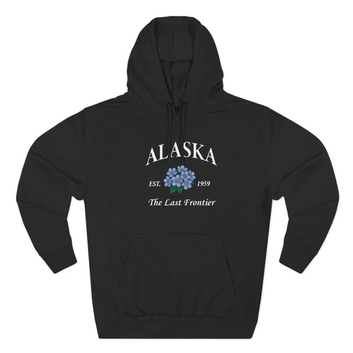 Alaska Floral Graphic Fleece Hoodie