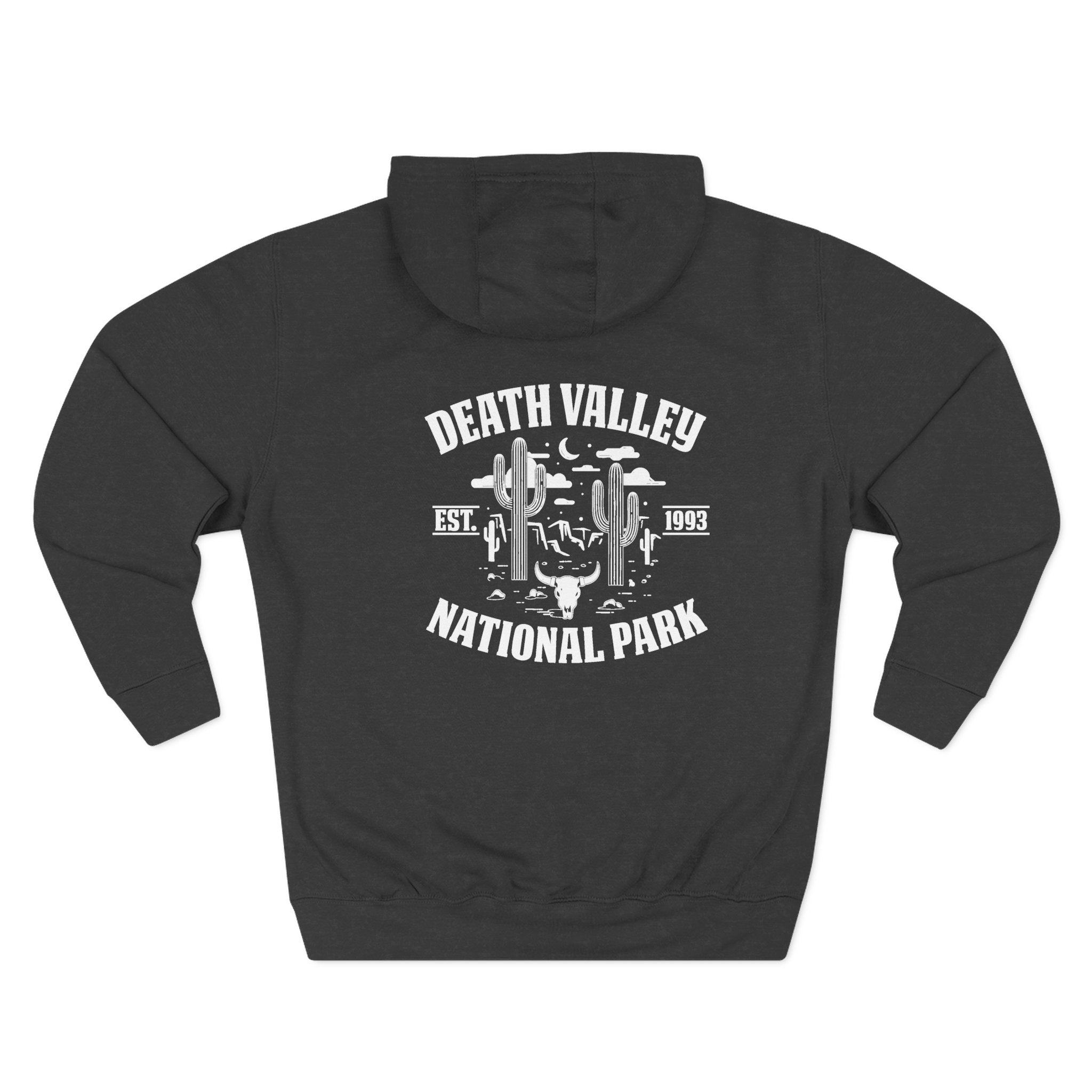 Three-Panel Fleece Hoodie - 18 (Front+Back) - Three-Panel Fleece Hoodie (Smart: Original on dark)